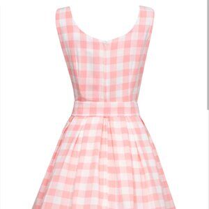 Pink Gingham Dress